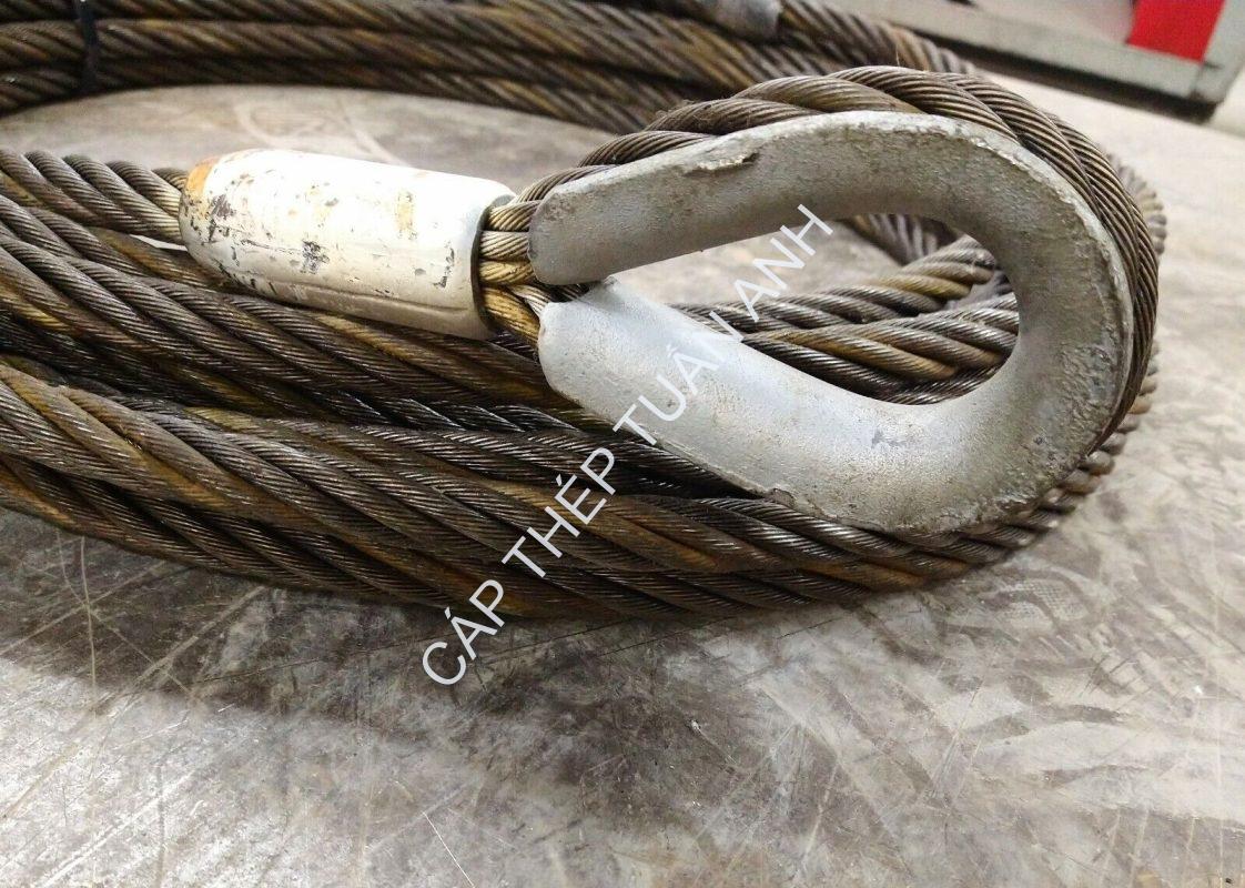 Cáp thép D32 6x36 lõi thép cáp thép D32 lõi thép